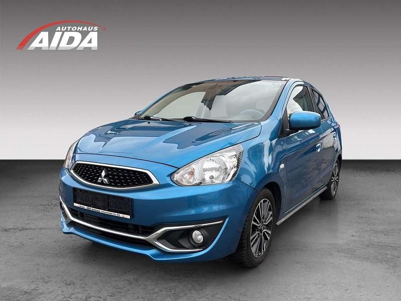 Blau Gebraucht 2019 Mitsubishi Space Star Edition Kleinwagen | 9.750 € (Fairer Preis) - Bild 1/4