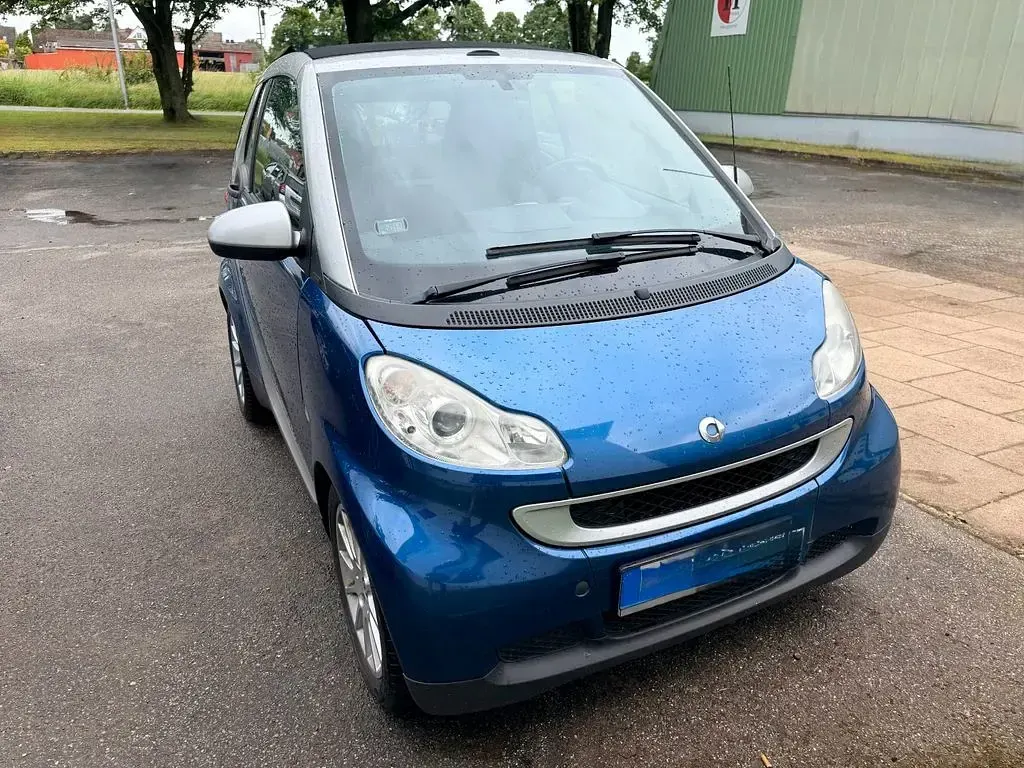 Gebraucht Smart ForTwo Cabrio 71 PS (52 kW) 2010 Blau Cabrio