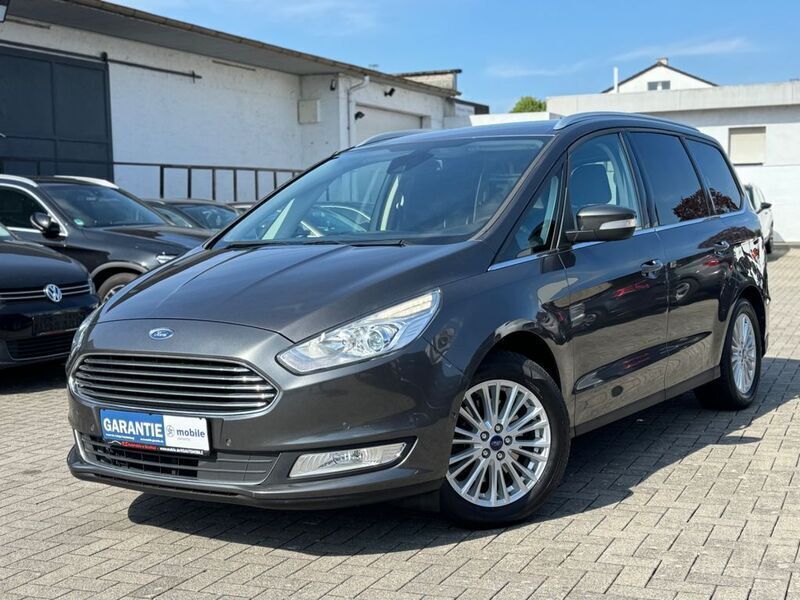 Magneticgrau (metallic) Gebraucht 2016 Ford Galaxy Titanium Van / Kleinbus | 16.950 € (Teuer) - Bild 1/4