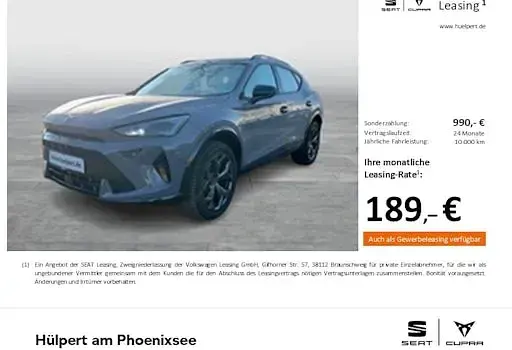 Gebraucht Cupra Formentor 150 PS (110 kW) 2025 Grau SUV