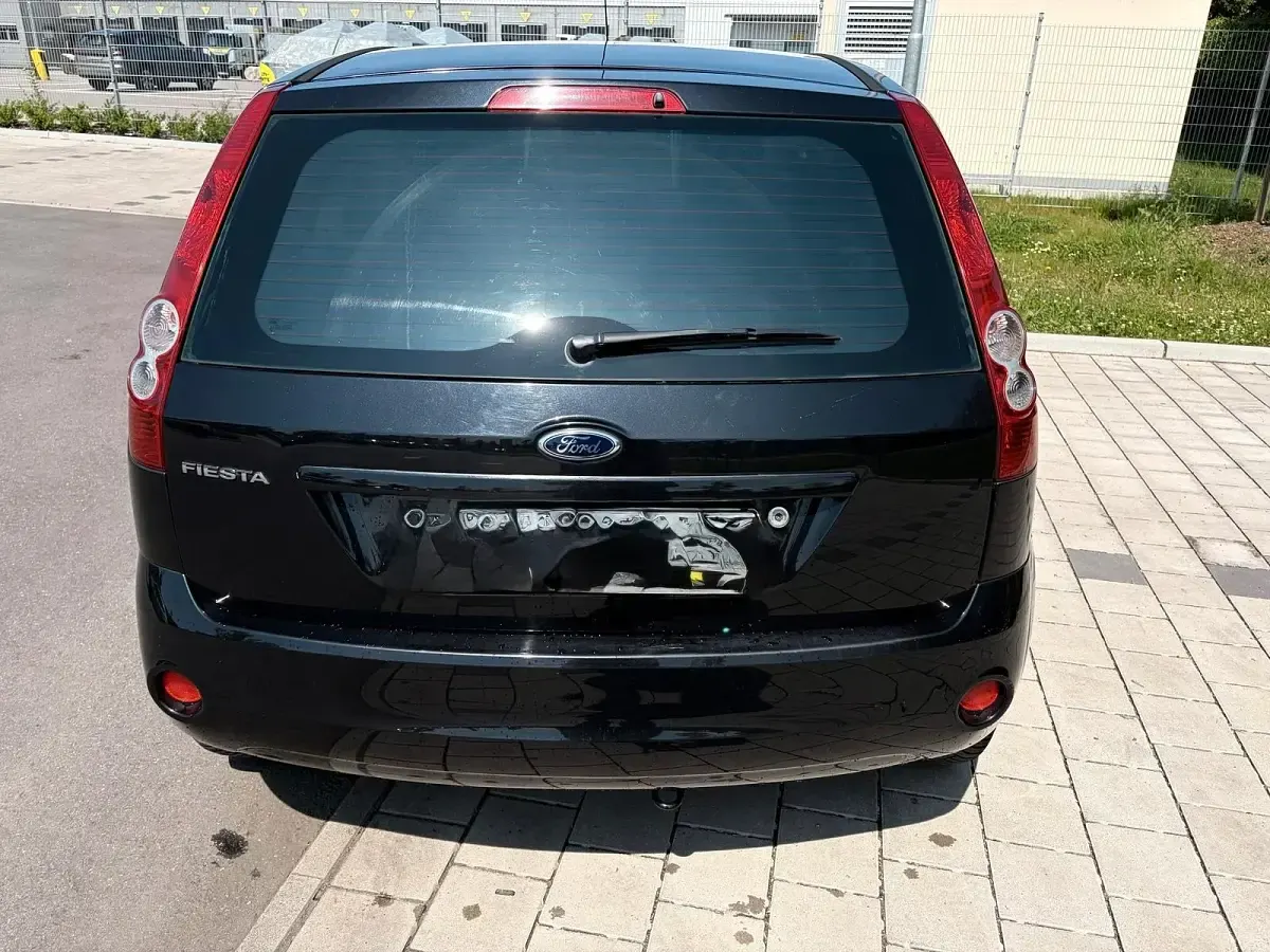 Gebraucht Ford Fiesta 2007 Schwarz Kleinwagen