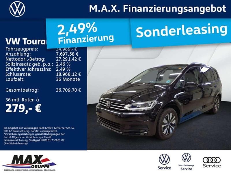 Grenadillschwarz metallic Gebraucht 2025 VW Touran Goal Van / Kleinbus | 34.989 € - Bild 1/3