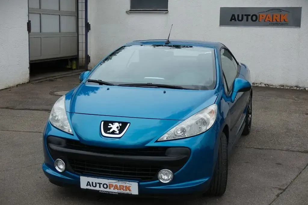 Gebraucht Peugeot 207 CC Filou 120 PS (88 kW) 2009 Blau Cabrio