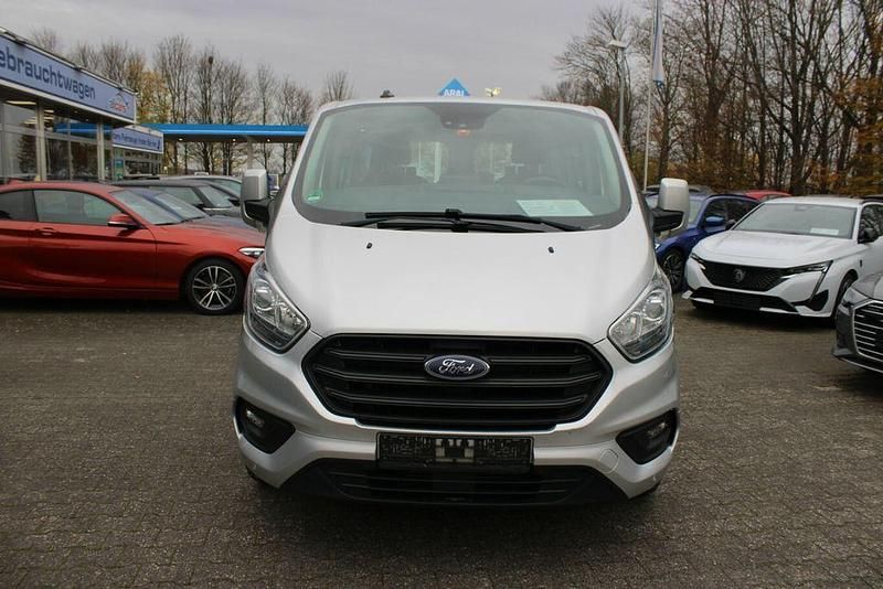 Gebraucht Ford Transit Custom 131 PS (96 kW) 2021 Moondust silver Van / Kleinbus