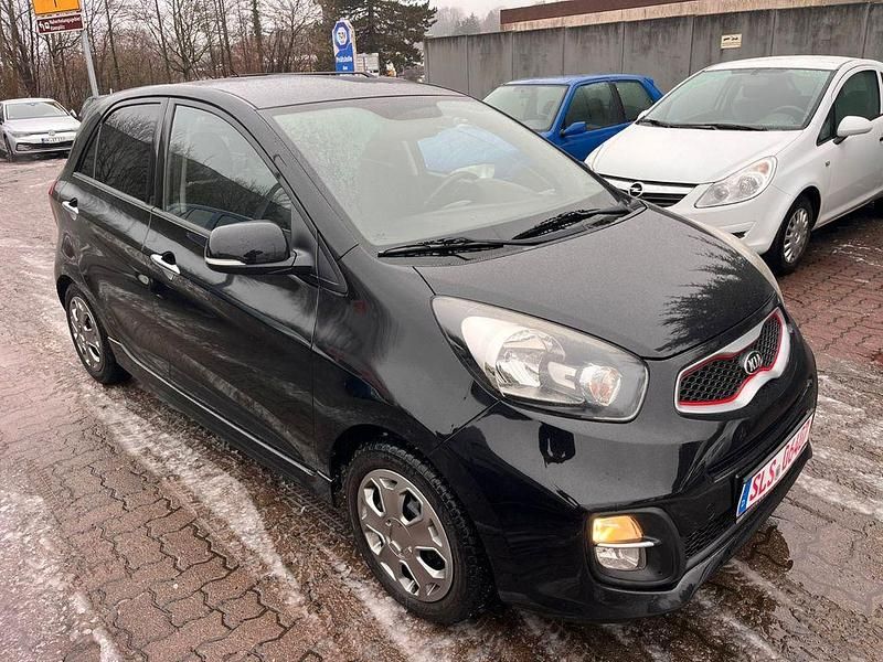 Gebraucht Kia Picanto Spirit 86 PS (63 kW) 2014 Schwarz Kleinwagen