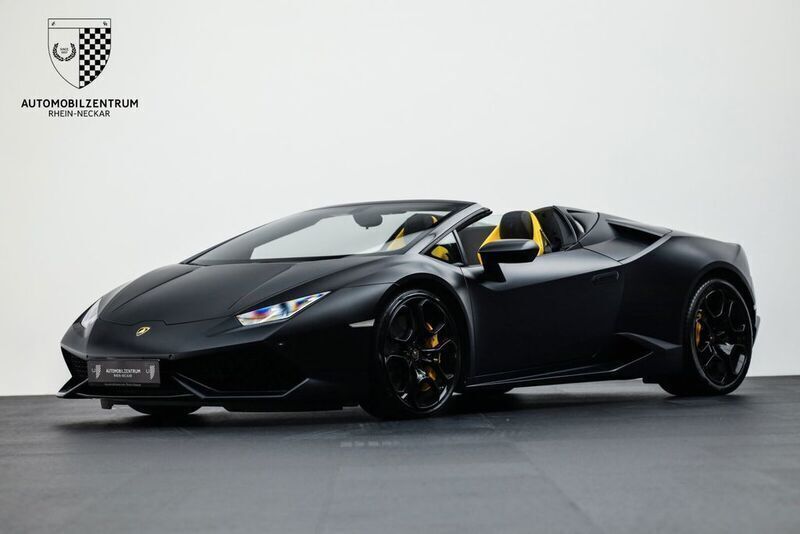 Nero nemesis Gebraucht 2016 Lamborghini Huracán Cabrio | 214.900 € (Superpreis) - Bild 1/4