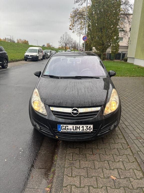 Schwarz Gebraucht 2008 Opel Corsa Limousine | 2.500 € (Guter Preis) - Bild 1/4