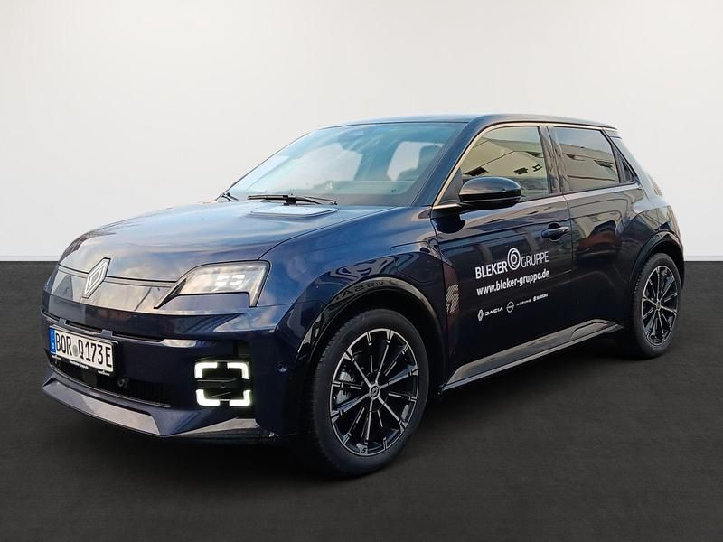 Nachtblau, dach bla Gebraucht 2024 Renault R5 Iconic Kleinwagen | 30.990 € (Superpreis) - Bild 1/4