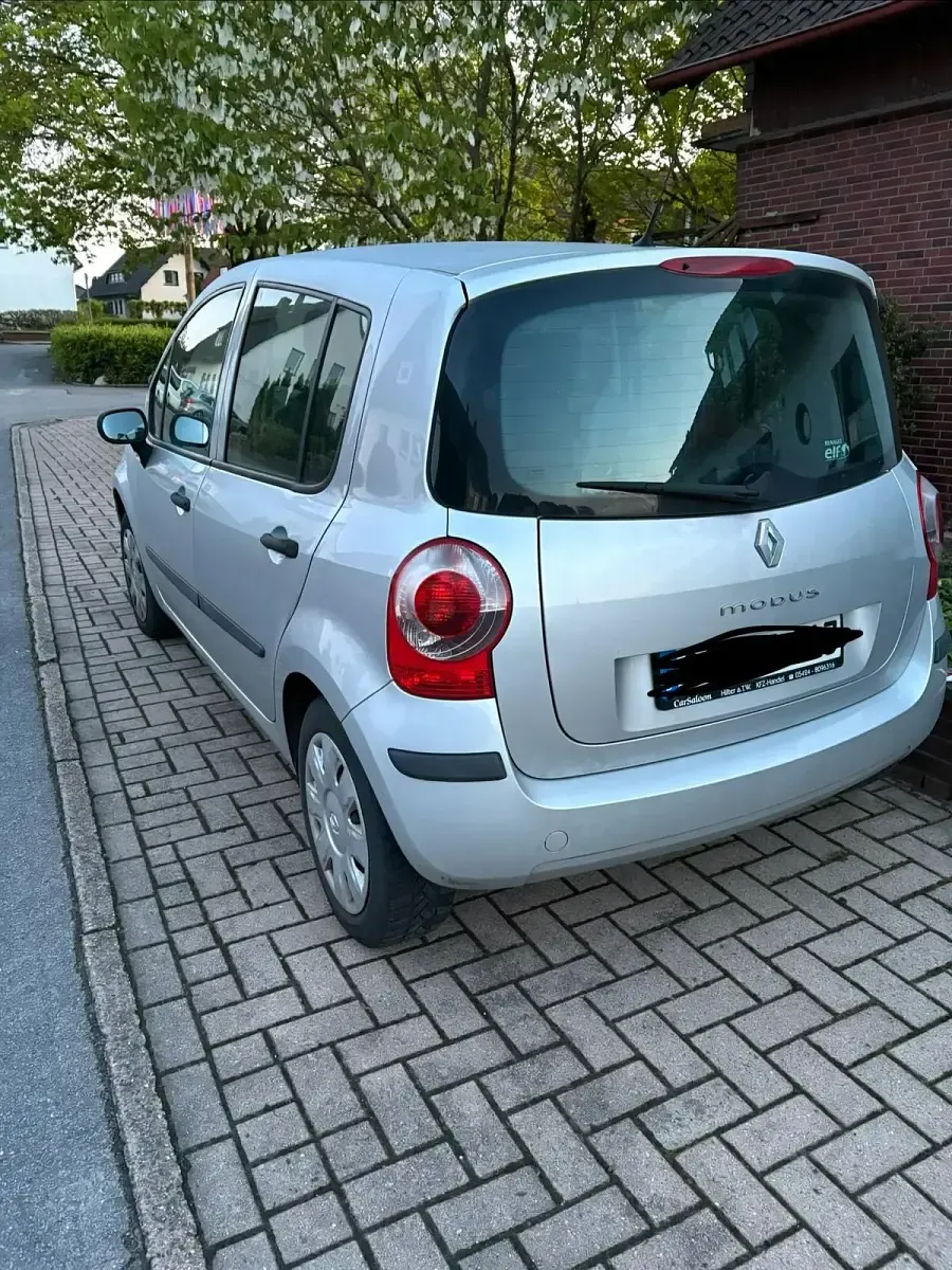 Brugt Renault Modus Exception 101 HK (74 kW) 2007 Sølv MPV