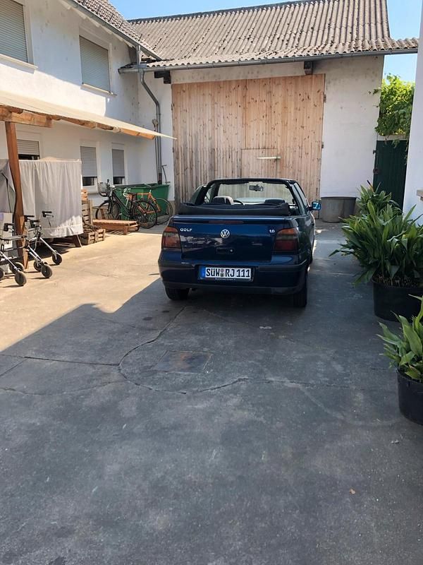 Gebraucht VW Golf Cabriolet 101 PS (74 kW) 1999 Blau Cabrio