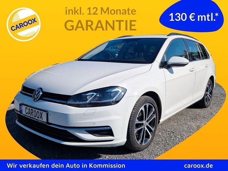 Weiß Gebraucht 2018 VW Golf VII Comfortline Kombi | 11.000 € (Guter Preis) - Bild 1/4