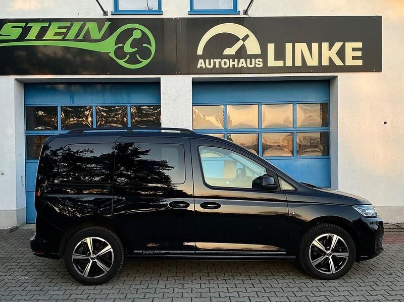 Gebraucht VW Caddy Dark Label 122 PS (89 kW) 2024 Deep black pearlescent Van / Kleinbus