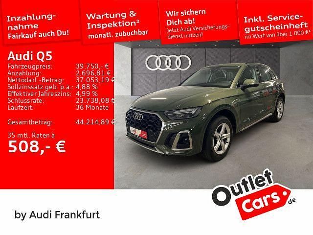 Second-hand Audi Q5 Basis 204 CP (150 kW) 2024 Verde SUV