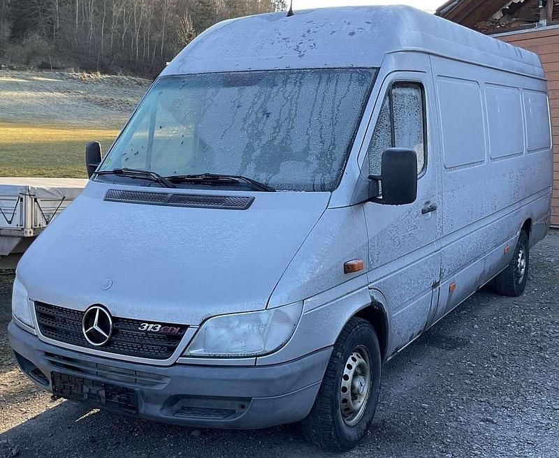 Usata Mercedes Sprinter 129 CV (94 kW) 2004 Argento Furgone