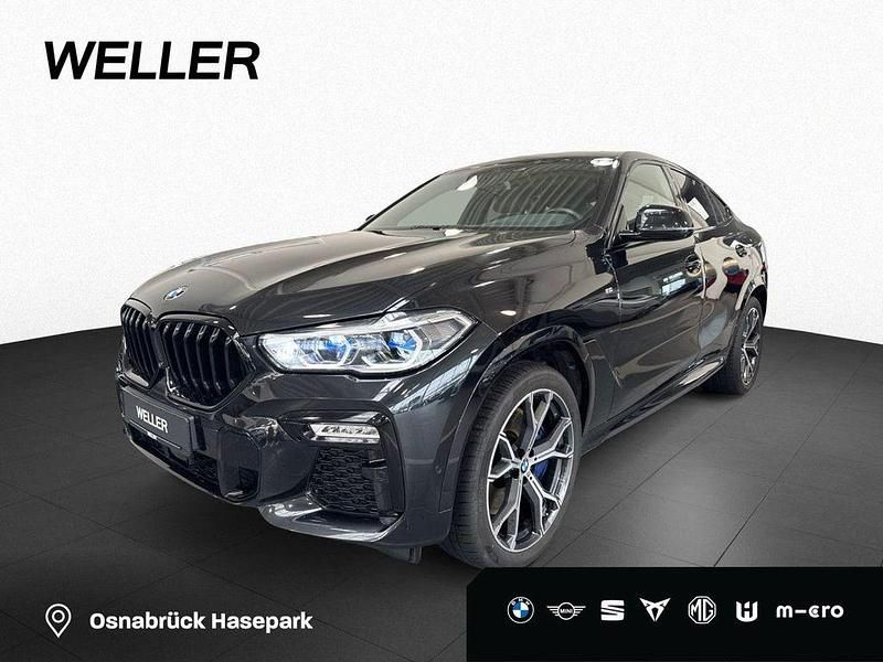 Black sapphire (schwarz) Gebraucht 2021 BMW X6 Comfort Edition SUV | 60.950 € (Guter Preis) - Bild 1/4