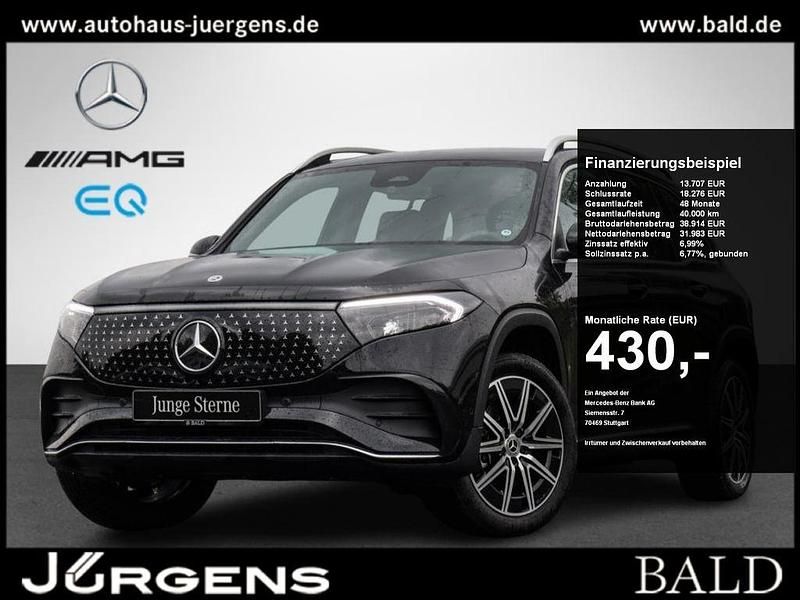 Metalliclack kosmosschwarz Gebraucht 2025 Mercedes EQB300 AMG SUV | 45.520 € (Teuer) - Bild 1/4