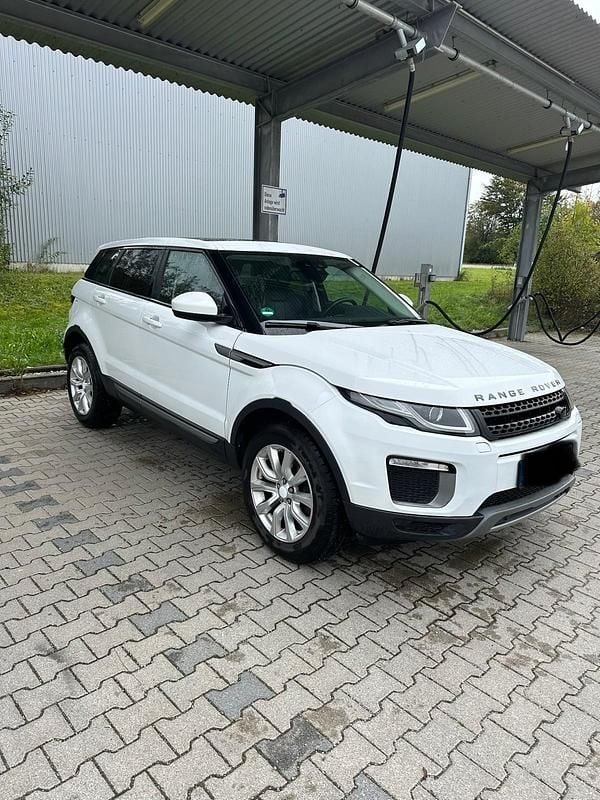 Weiß Gebraucht 2016 Land Rover Range Rover evoque SUV | 12.900 € (Superpreis) - Bild 1/4