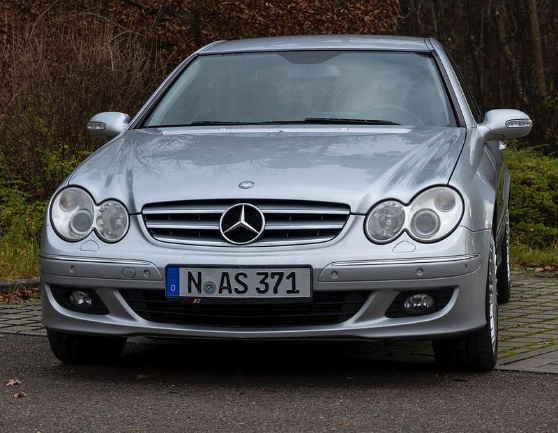 Gebraucht Mercedes CLK200 Elegance 184 PS (135 kW) 2008 Silber Coupé