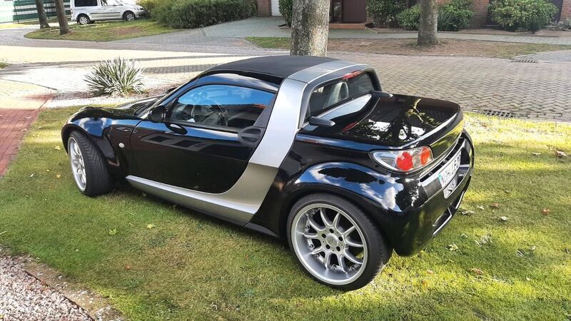 Schwarz Gebraucht 2005 Smart Roadster Brabus Cabrio | 6.650 € (Superpreis) - Bild 1/4