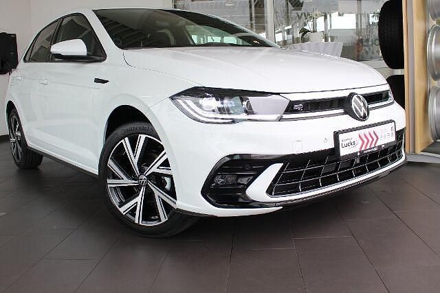 Gebraucht VW Polo R-line 95 PS (69 kW) 2019 Weiß Kleinwagen