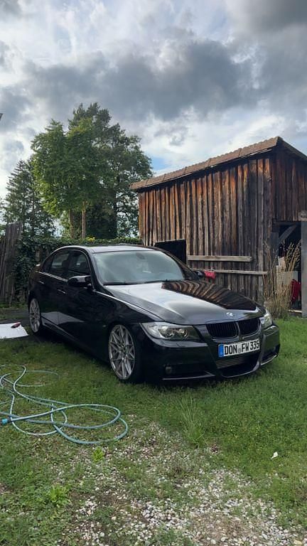 Schwarz Gebraucht 2008 BMW 325 M Sport Limousine | 7.999 € (Fairer Preis) - Bild 1/4