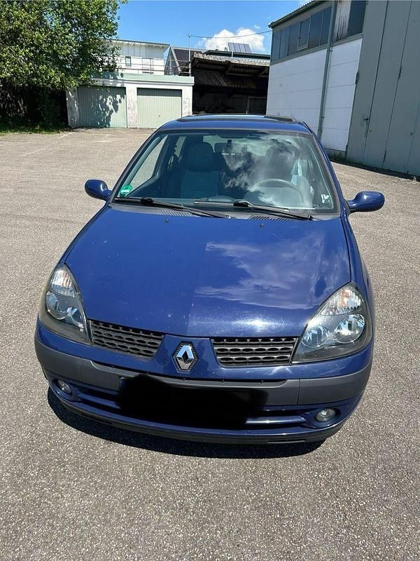 Blau Gebraucht 2003 Renault Clio II Limousine | 600 € (Superpreis) - Bild 1/4