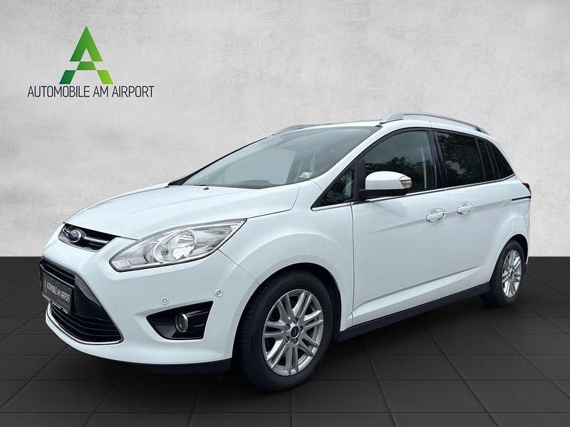 Weiß Gebraucht 2014 Ford Grand C-Max Titanium Van / Kleinbus | 7.950 € (Fairer Preis) - Bild 1/4