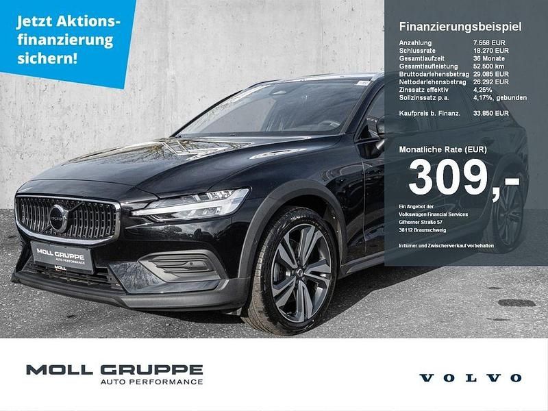 Schwarz Gebraucht 2023 Volvo V60 CC Plus Kombi | 33.850 € (Guter Preis) - Bild 1/4