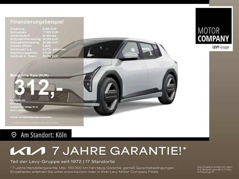 Carraraweiß Neu 2025 Kia EV4 Air Kleinwagen | 39.852 € (Fairer Preis) - Bild 1/4