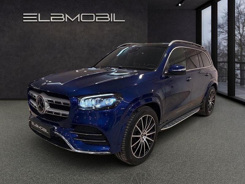 Gebraucht Mercedes GLS400 AMG line 330 PS (242 kW) 2021 Blau SUV
