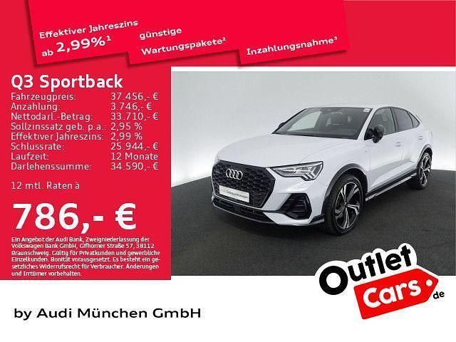 Individuallackierungen audi exclusive Gebraucht 2021 Audi Q3 Sportback Ambiente SUV | 37.456 € (Guter Preis) - Bild 1/1
