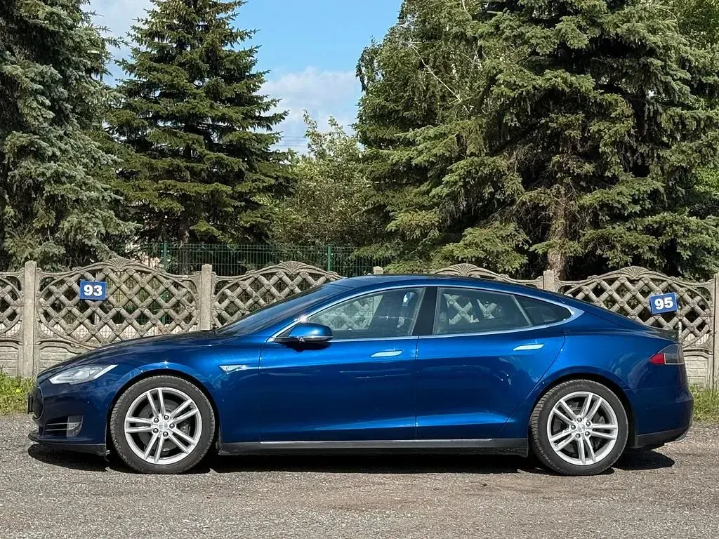 Gebraucht Tesla Model S 344 kW (469 PS) 2016 Blau Kleinwagen