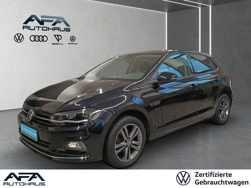 Schwarz Gebraucht 2020 VW Polo Highline Limousine | 16.632 € (Teuer) - Bild 1/4