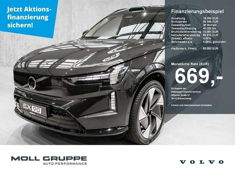 Platinum grey metallic Gebraucht 2025 Volvo EX90 Performance SUV | 83.950 € - Bild 1/4