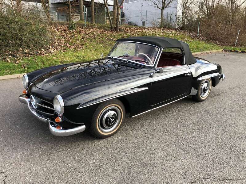 Schwarz Gebraucht 1960 Mercedes 190 Cabrio | 94.500 € - Bild 1/4