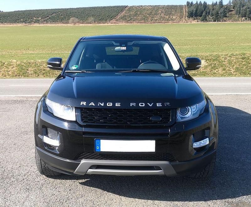 Schwarz Gebraucht 2013 Land Rover Range Rover evoque SUV | 11.980 € (Superpreis) - Bild 1/4