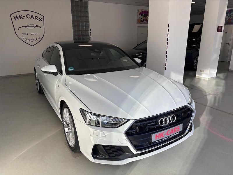 Gebraucht Audi A7 Sportback Basis 340 PS (250 kW) 2018 Gletscherweiß metallic Kleinwagen