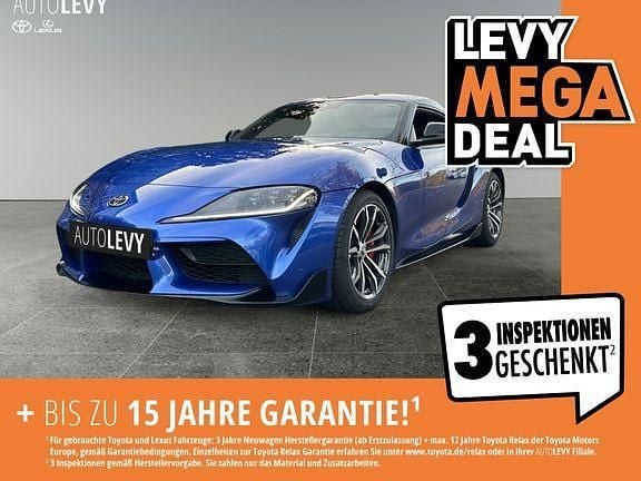 Blau Gebraucht 2023 Toyota Supra Basis Coupé | 44.990 € (Superpreis) - Bild 1/4