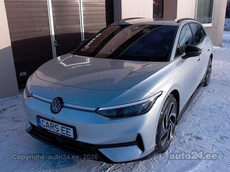 Silber Gebraucht 2024 VW ID.7 Pro Kombi | 44.900 € (Superpreis) - Bild 1/4