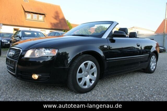 Gebraucht Audi A4 Cabriolet 163 PS (119 kW) 2007 Schwarz metallic Cabrio