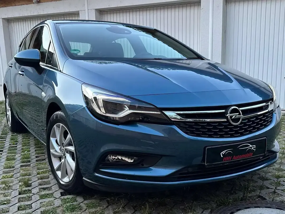 Gebraucht Opel Astra Innovation 110 PS (80 kW) 2017 Azur blau (m2) Kleinwagen