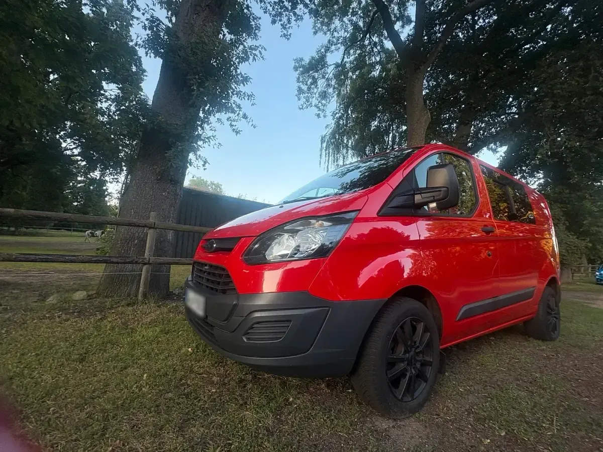 Gebraucht Ford Transit Custom 101 PS (74 kW) 2014 Rot Van