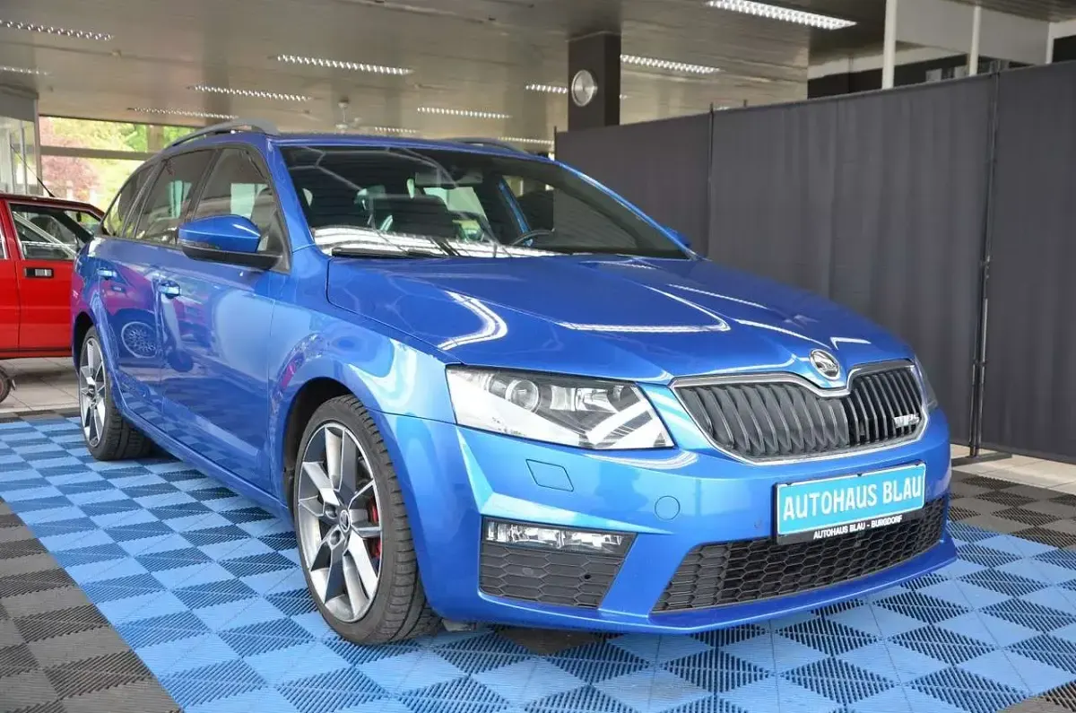 Usata Skoda Octavia RS 184 CV (135 kW) 2016 Blu Station wagon
