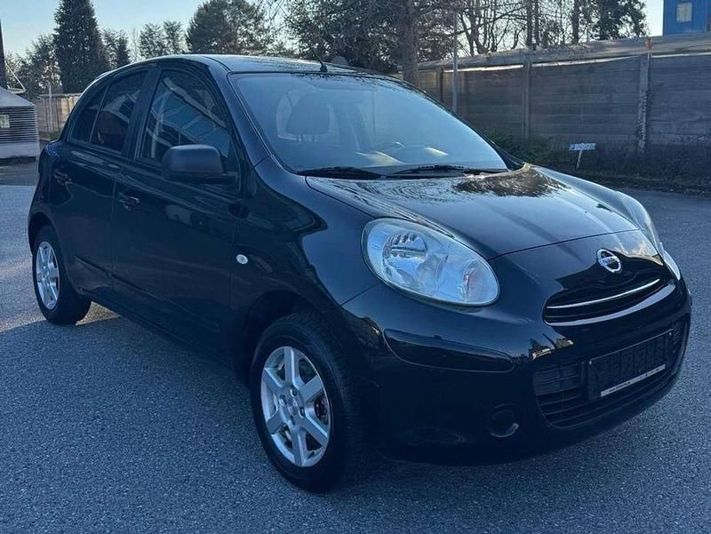 Schwarz Gebraucht 2011 Nissan Micra Acenta Kleinwagen | 3.200 € (Fairer Preis) - Bild 1/4