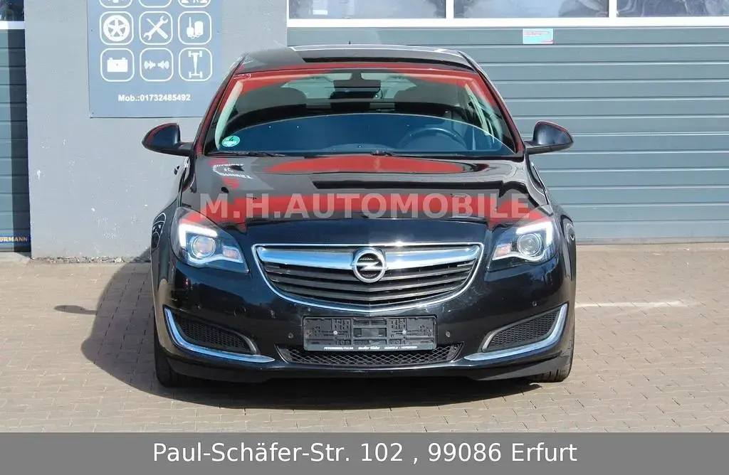 Gebraucht Opel Insignia Edition 136 PS (100 kW) 2016 Schwarz Limousine