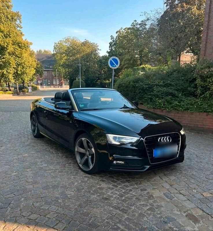 Schwarz Gebraucht 2012 Audi A5 Cabriolet S-Line Cabrio | 9.500 € (Fairer Preis) - Bild 1/4
