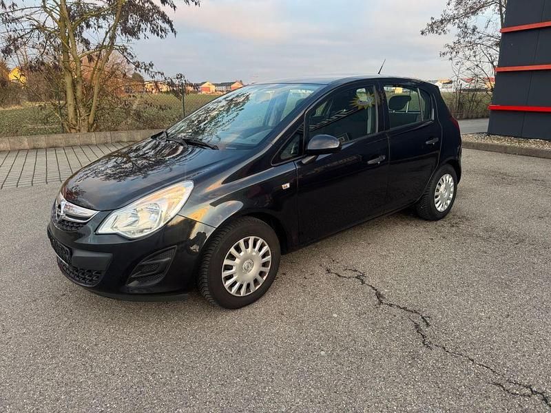 Gebraucht Opel Corsa Selection 69 PS (50 kW) 2012 Schwarz Kleinwagen