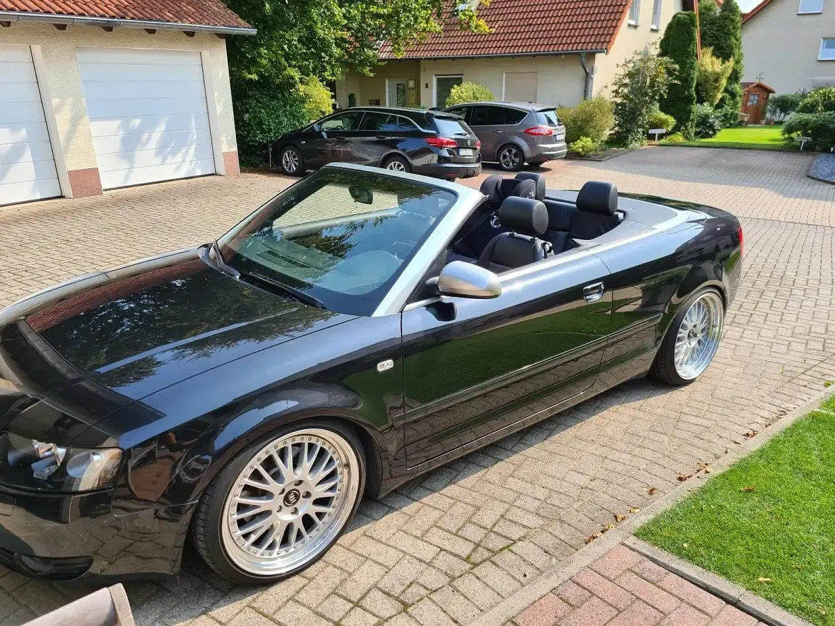 Gebraucht Audi Cabriolet 170 PS (125 kW) 2002 Schwarz Cabrio