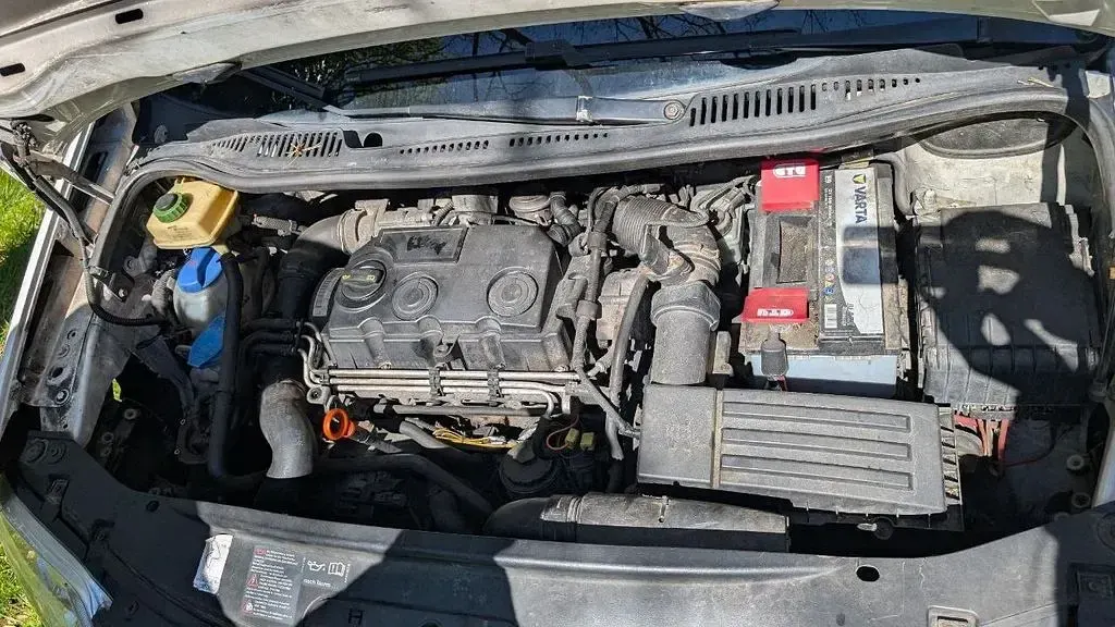Gebraucht VW Caddy Maxi 102 PS (75 kW) 2008 Weiß Van / Kleinbus