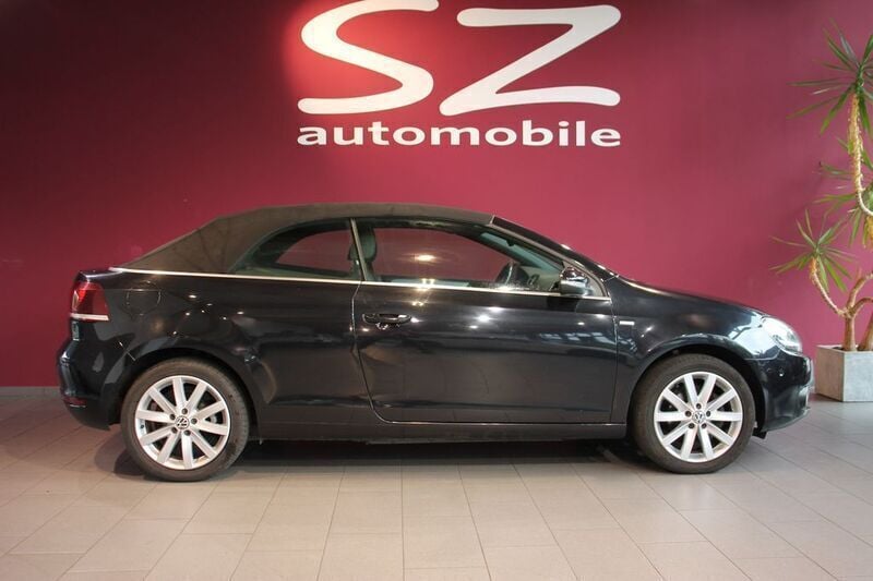 Schwarz Gebraucht 2013 VW Golf Cabriolet Life Cabrio | 5.600 € (Superpreis) - Bild 1/4